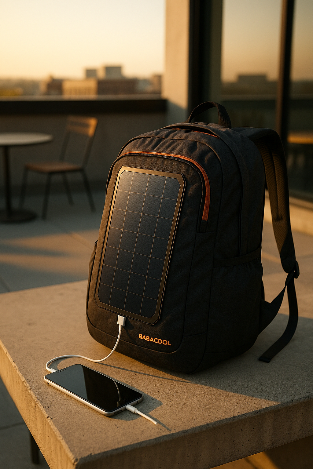 Sac à dos solaire – BABACOOL 28L